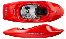 Wavesport Mobius Freestyle 49/57/65 Kayak - Whiteout