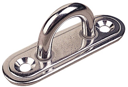 Sealect Oblong Eye Plate 5/8" x 3/4"